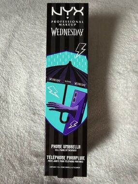NYX Wednesday Phone Umbrella – Black & Purple